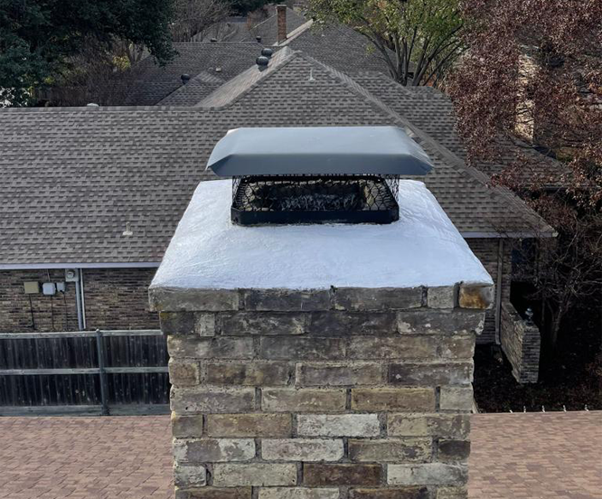 Chimney and Fireplace installation Service Plano Texas.